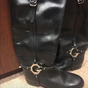 Gucci Black Riding Style Boots Never Worn